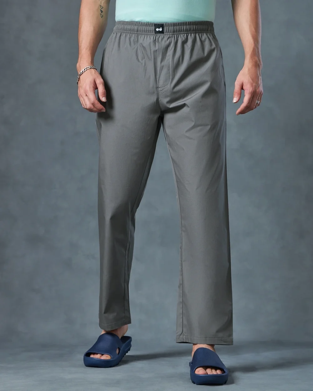 Men's Grey Pyjamas - Image 2