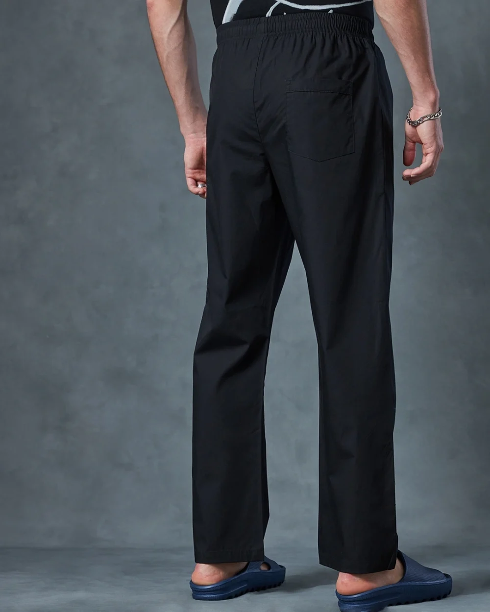 Men's Black Pyjamas - Image 3