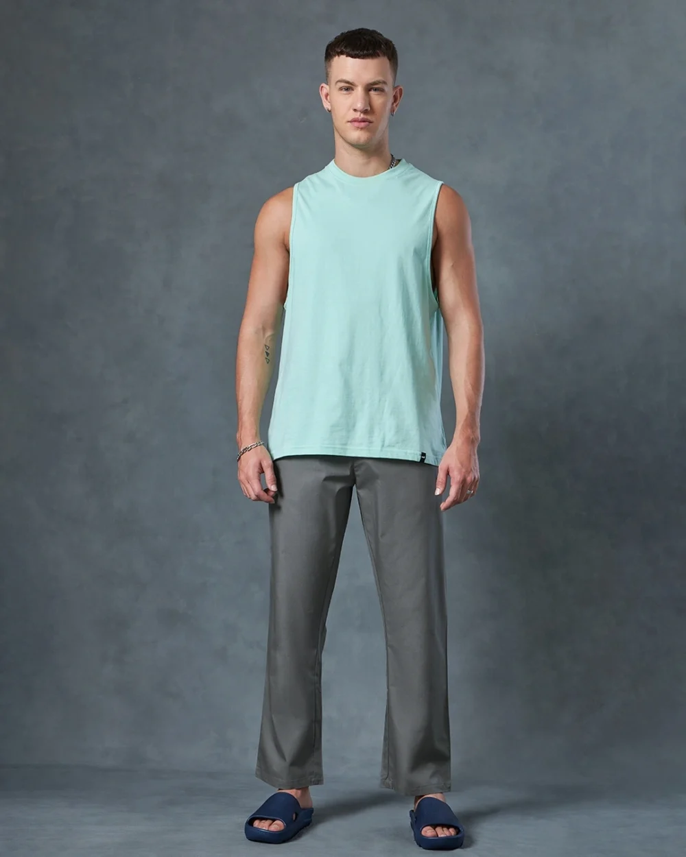 Men's Grey Pyjamas - Image 4