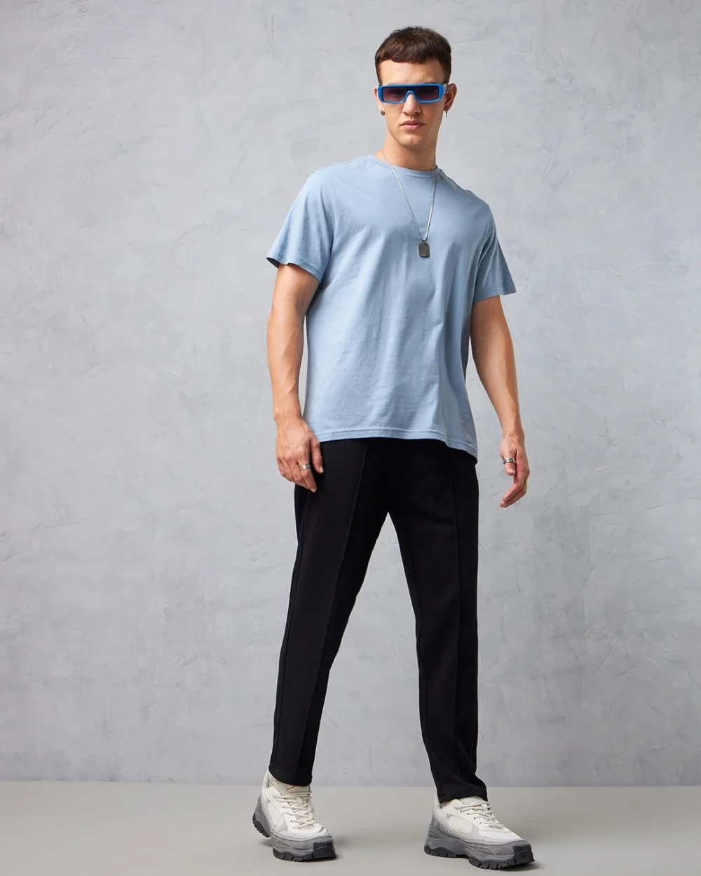 Men's Black Track Pants - Image 4