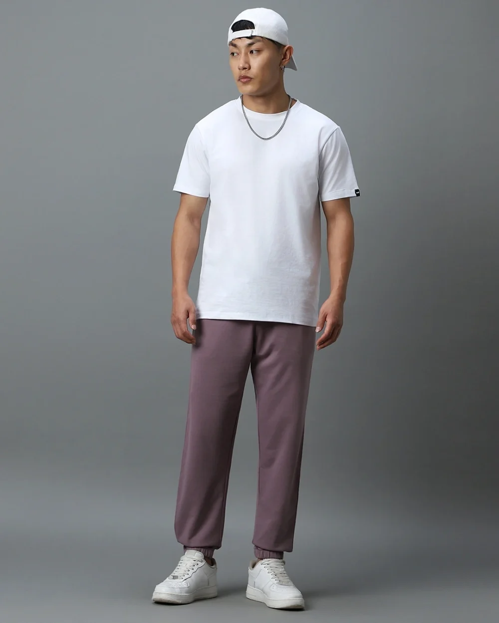 Men's Purple Oversized Joggers - Image 5