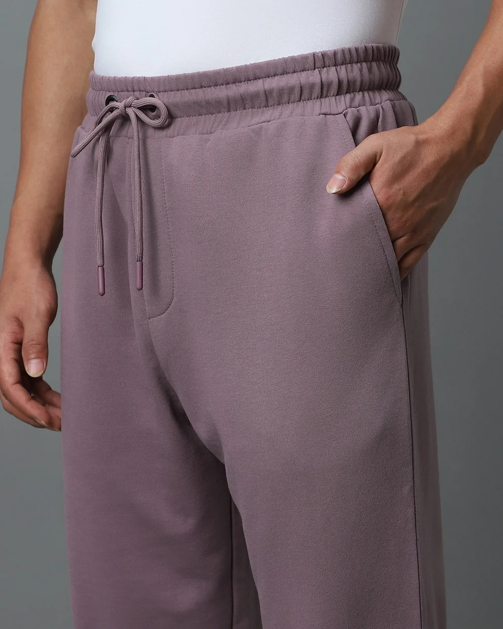 Men's Purple Oversized Joggers - Image 6