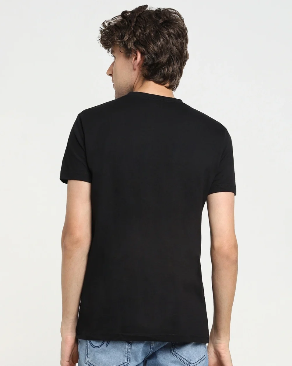 Men's Black Relax T-shirt - Image 3