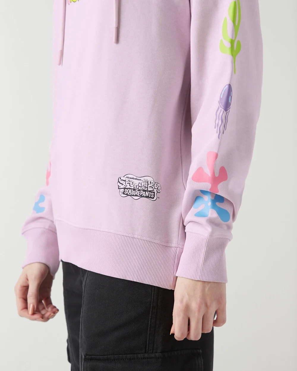 Women's Purple Into the Adventure Sweat Graphic Printed Oversized Hoodies - Image 4